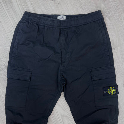 Stone Island Cargo Trousers - Black
