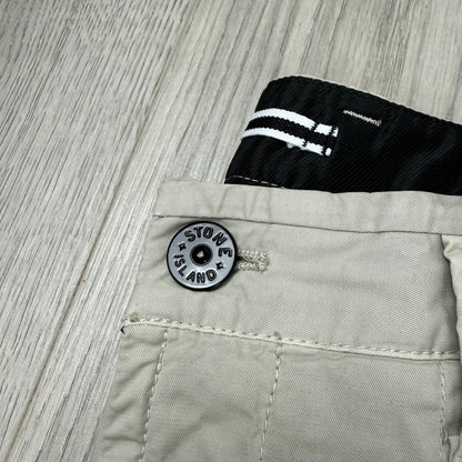 Stone Island Cargo Trousers - Pearl Grey