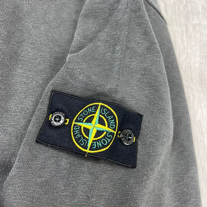 Stone Island Malfilé 'Old' Sweatshirt - Charcoal