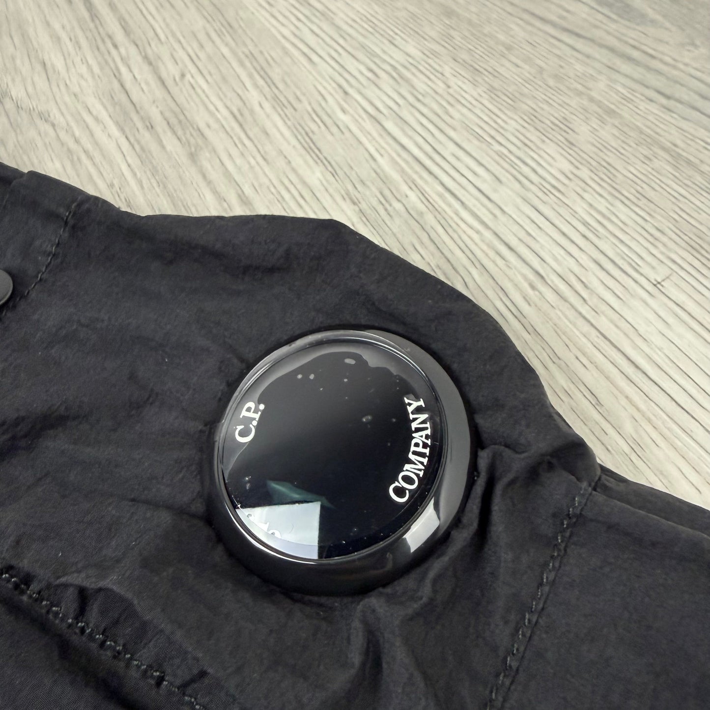 CP Company 'Taylon L' Zip Overshirt - Black