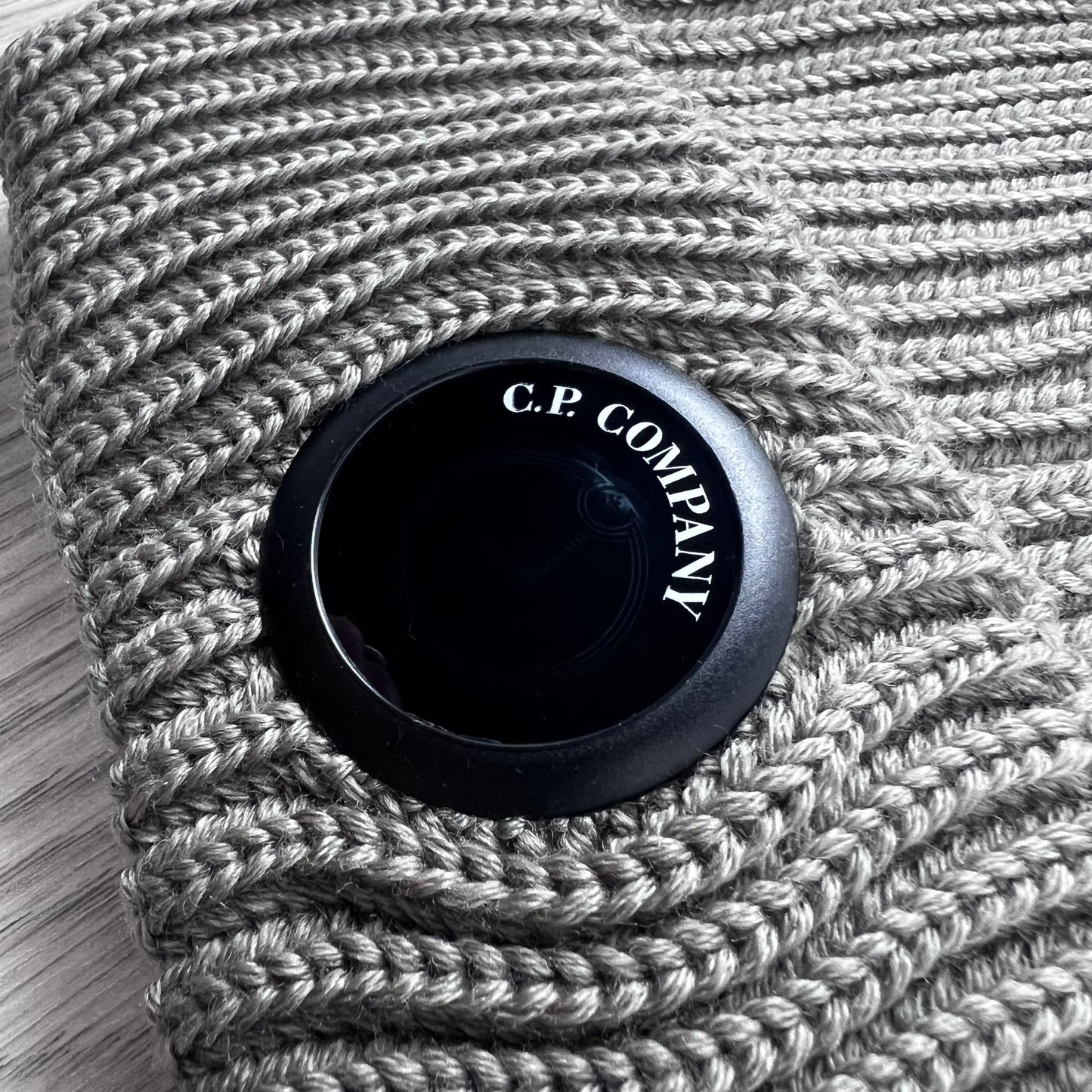CP Company Lens Beanie - Fallen Rock