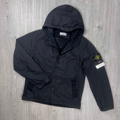 Stone Island Crinkle Reps NY Jacket - Black
