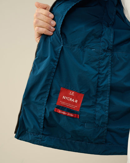 Cp Company 190A Nycra-R Lens Jacket In Ink Blue