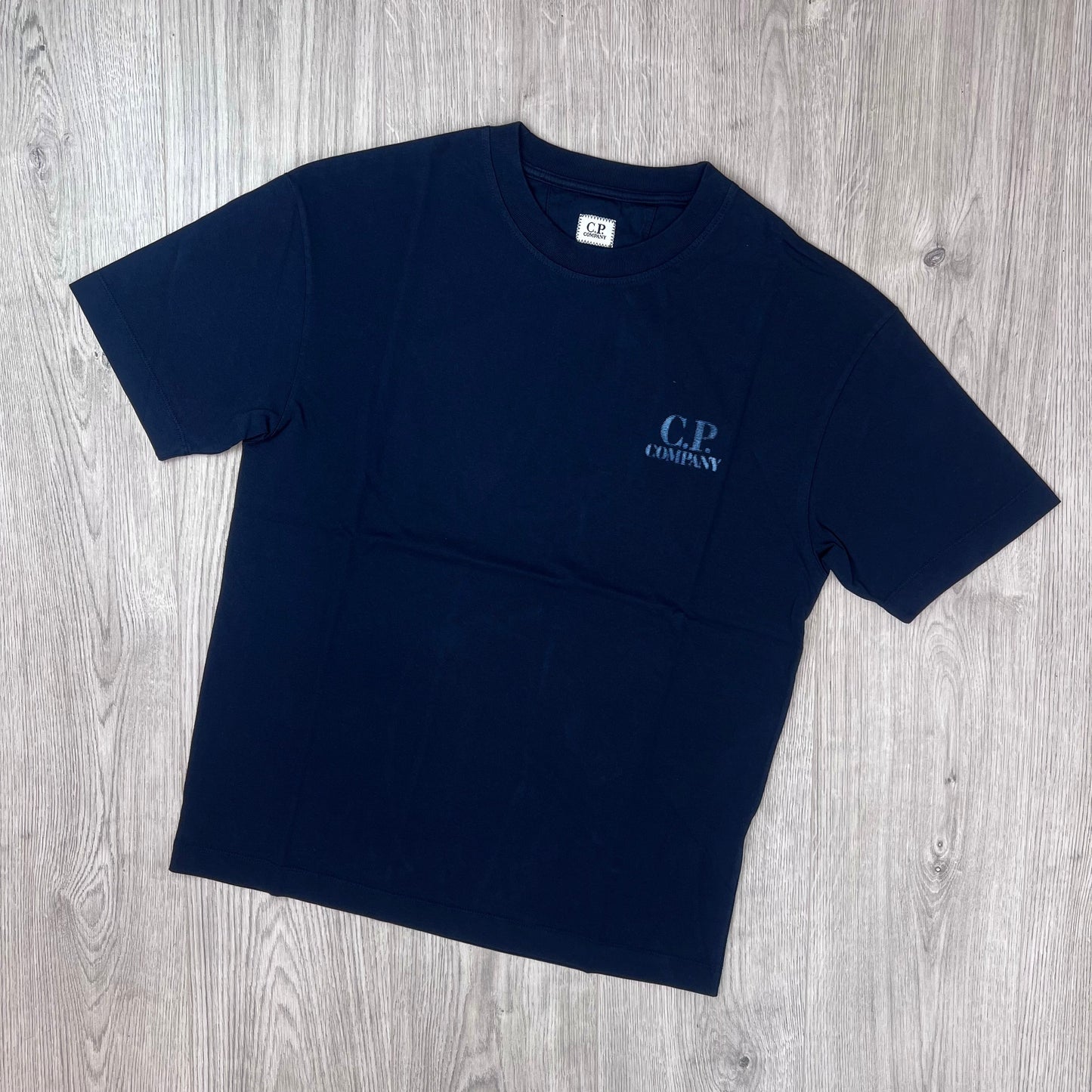 CP Company Striped T-Shirt - Navy