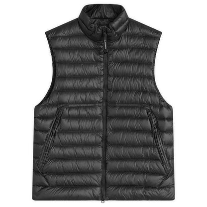 Cp Company 201A D.D Shell Lens Down Gilet In Black