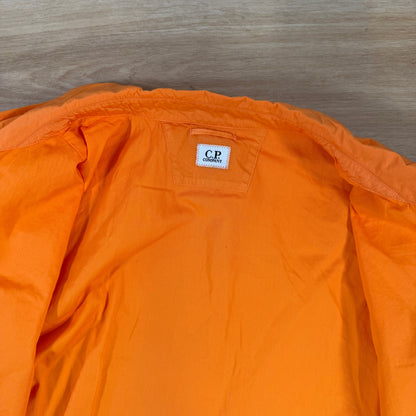C.P. Company Chrome-R Lens Overshirt in Russet Orange