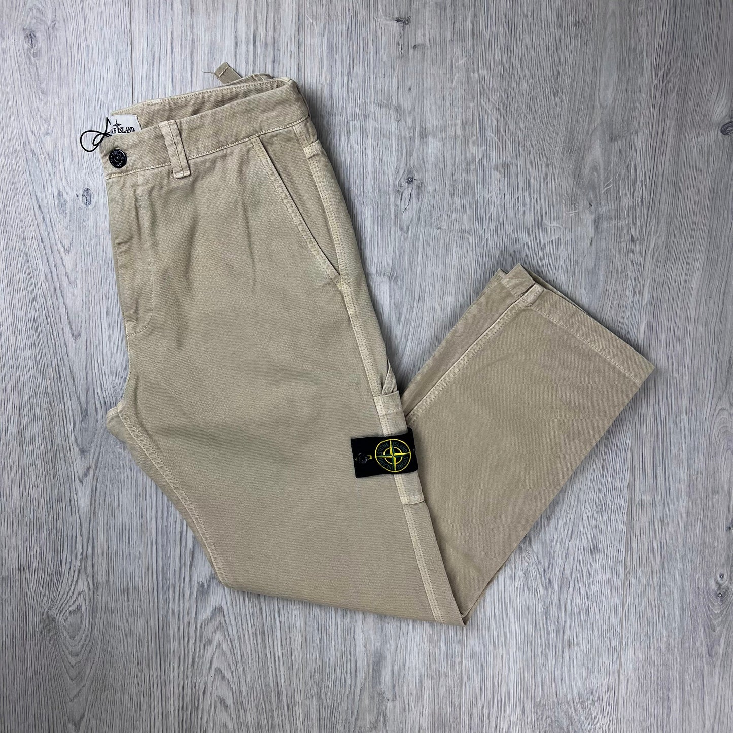 Stone Island Panama Trousers - Desert