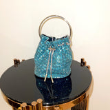 Load image into Gallery viewer, Vella crystal bag (Blue)