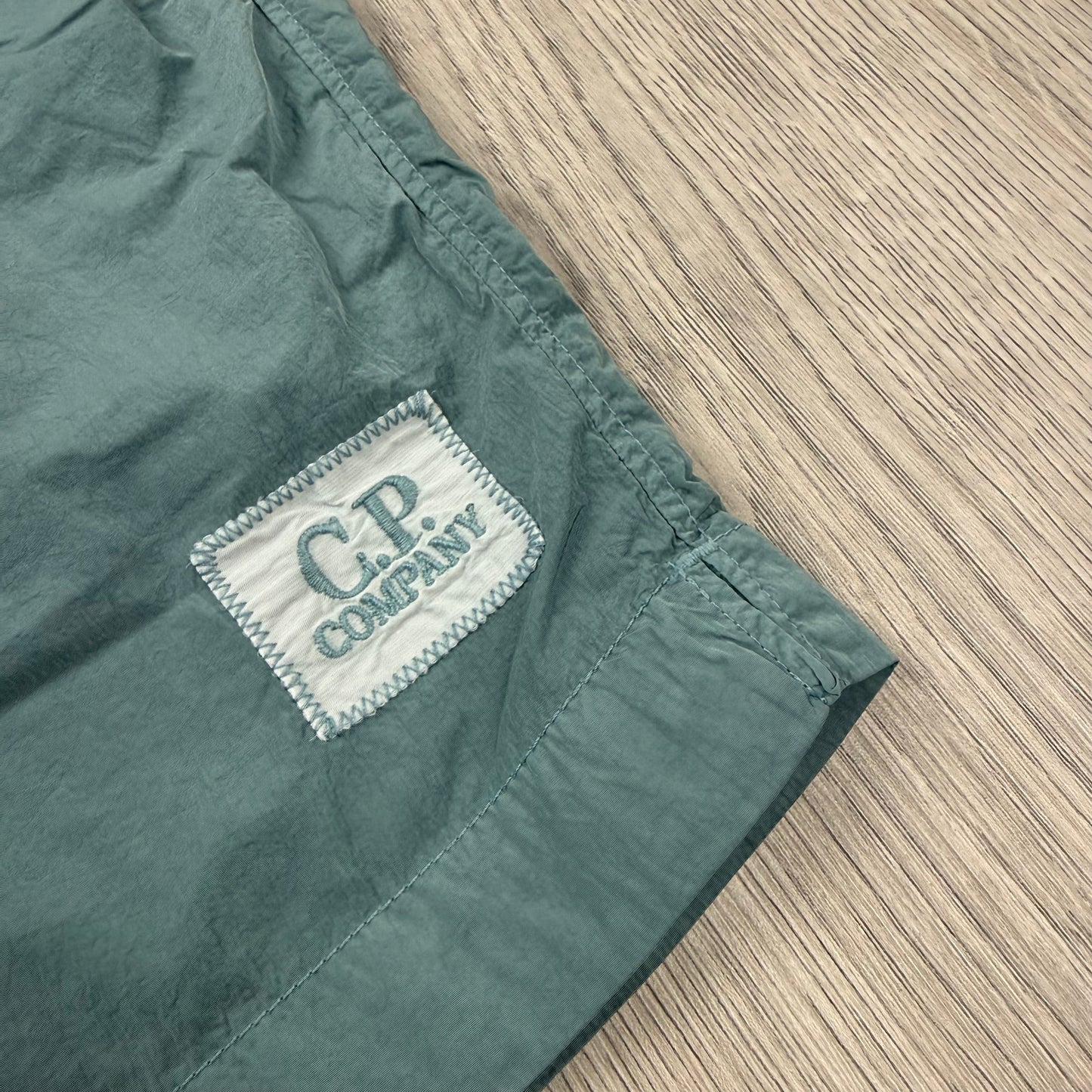 CP Company Chrome Swim Shorts - Silver Blue