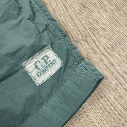 CP Company Chrome Swim Shorts - Silver Blue