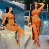 Load image into Gallery viewer, Malibu bikini set w/skirt (Bronze)