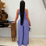 Load image into Gallery viewer, Gore palazzo pants set (Black)