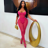 Load image into Gallery viewer, Hourglass caged leggings set (Pink)