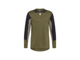 Load image into Gallery viewer, Fox Racing 25 Defend Long Sleeve Small Olive Green Jersey