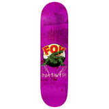 Load image into Gallery viewer, Deathwish Skateboard Deck Jamie Foy Spring Break Purple 8.125" x 31.5"