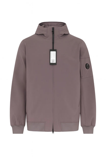 Cp Company A/W Lens Fleece Lined Soft Shell In Boulevard Violet
