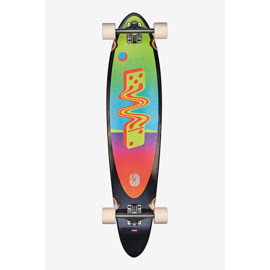 Globe Longboard Complete Pinner Classic Yer Playin 9" x 40" Pintail
