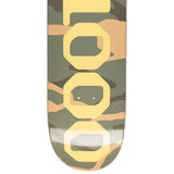 Load image into Gallery viewer, GX1000 Skateboard Deck OG Logo Camo/Yellow 8.5" x 32.125"