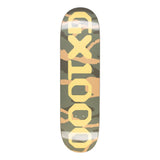 Load image into Gallery viewer, GX1000 Skateboard Deck OG Logo Camo/Yellow 8.5" x 32.125"