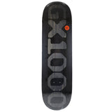 Load image into Gallery viewer, GX1000 Skateboard Deck OG Logo Black/Black 8.5" x 32.125"