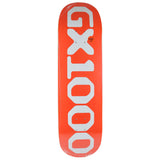 Load image into Gallery viewer, GX1000 Skateboard Deck OG Logo Orange 8.62" x 32.125"