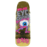 Load image into Gallery viewer, Heroin Skateboard Deck Nolan Houghton Eye Crusher Gold 10" x 30.85"
