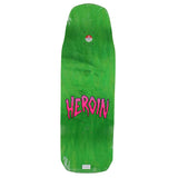 Load image into Gallery viewer, Heroin Skateboard Deck Nolan Houghton Eye Crusher Gold 10" x 30.85"