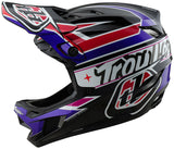 Load image into Gallery viewer, Troy Lee Designs D4 Polyacrylite Helmet – Linear Black 2X-Large