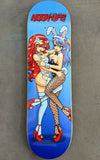 Load image into Gallery viewer, Hook Ups Skateboard Deck Catfight 8.5"