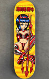 Load image into Gallery viewer, Hook Ups Skateboard Deck Devil Queen 8.25"
