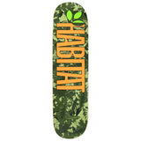 Load image into Gallery viewer, Habitat Skateboard Deck Oak Gamma Twin Green 8.25" x 32.25"