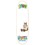 Load image into Gallery viewer, Heroin Skateboard Deck Hayate Fox Egg White 8.75" x 31.4"