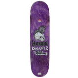 Load image into Gallery viewer, Heroin Skateboard Deck Hayate KO2 Axe Man 8.25" x 31.9"