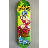 Load image into Gallery viewer, Hook Ups Skateboard Deck Cheshire Cat in Wonderland 8.5" x 32.25"