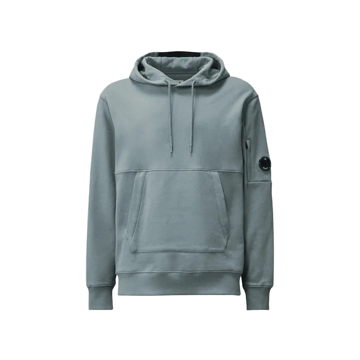 Cp Company 024A Diagonal Raised Overhead Lens Hoodie In Stormy Weather