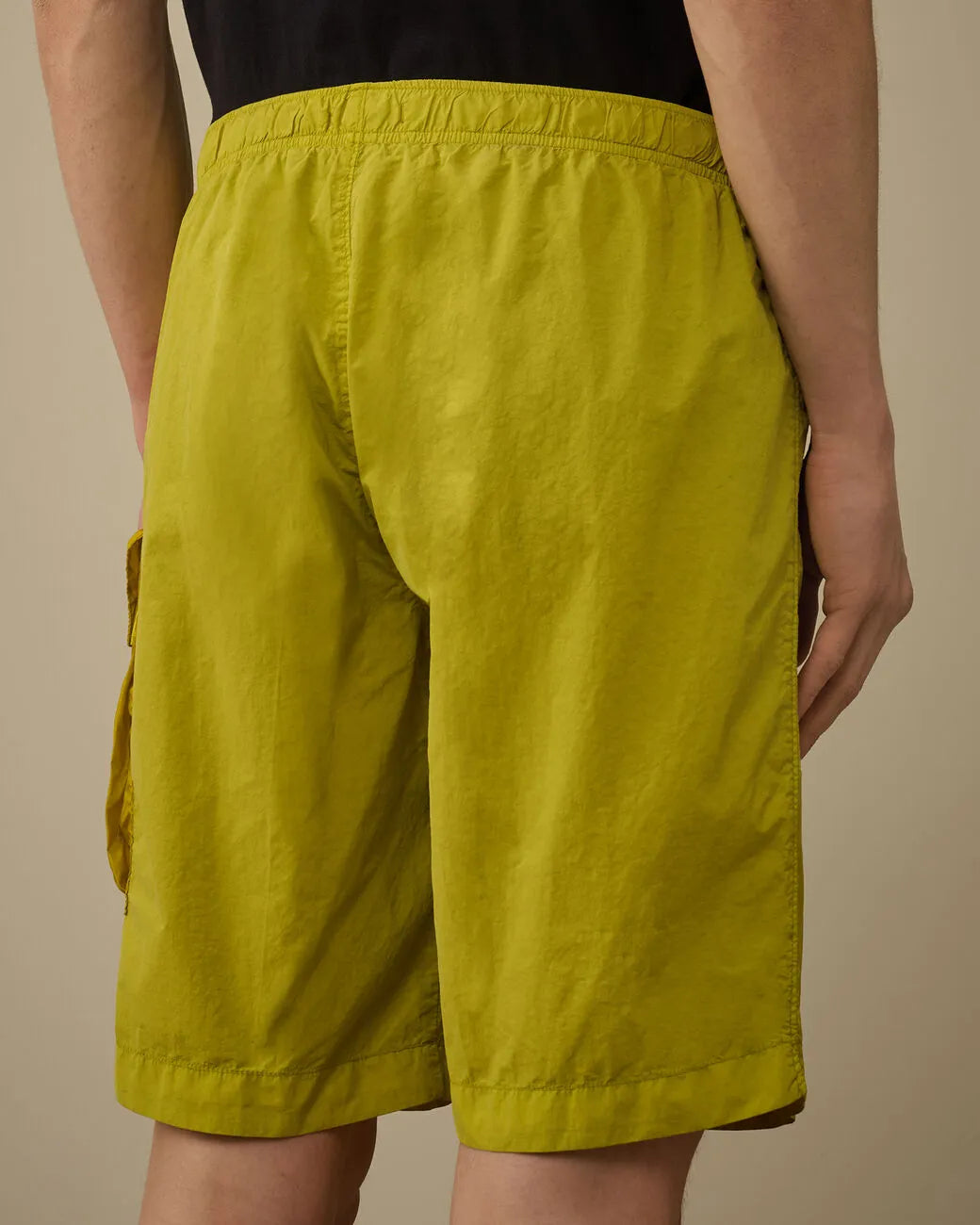 Cp Company 232A Flatt Nylon Mixed Cargo Swim Shorts In Cress Green