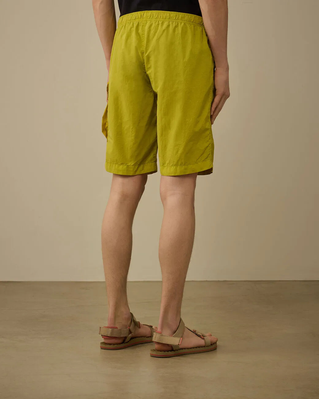 Cp Company 232A Flatt Nylon Mixed Cargo Swim Shorts In Cress Green