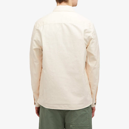 Cp Company Ottoman Workwear Shirt In Pistachio Shell