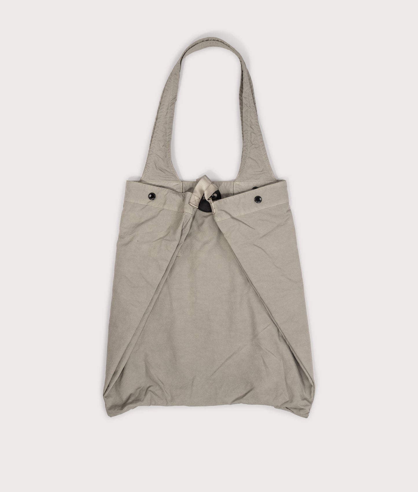 Cp Company Twill Logo Bag in Vintage Khaki with Certilogo