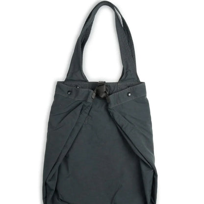 Cp Company Twill Logo Bag In Smoked Pearl with Certilogo