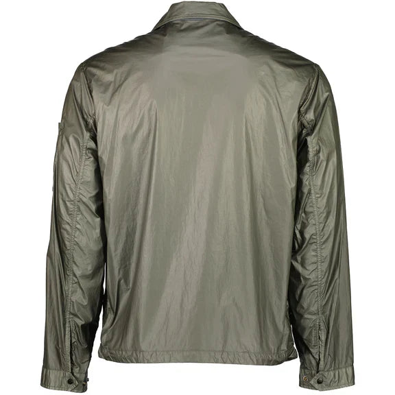 Cp Company CS II Lens Jacket In Smoked Pearl with Certilogo