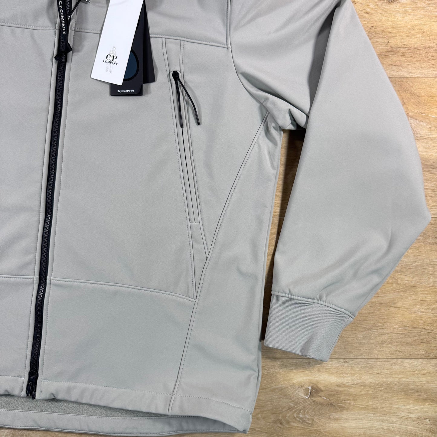 C.P. Company Shell-R Goggle Jacket in London Fog - Grey