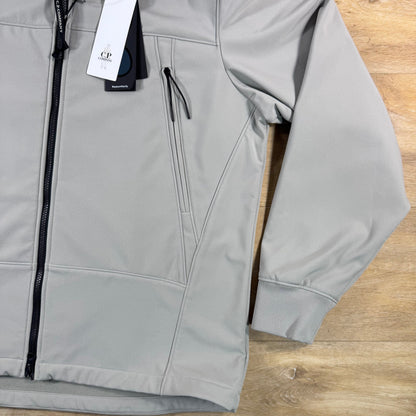 C.P. Company Shell-R Goggle Jacket in London Fog - Grey