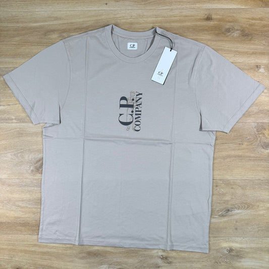 C.P. Company 30/1 Jersey T-Shirt in Dove