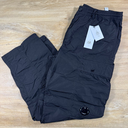 C.P. Company Chrome-R Cargo Lens Pants in Black