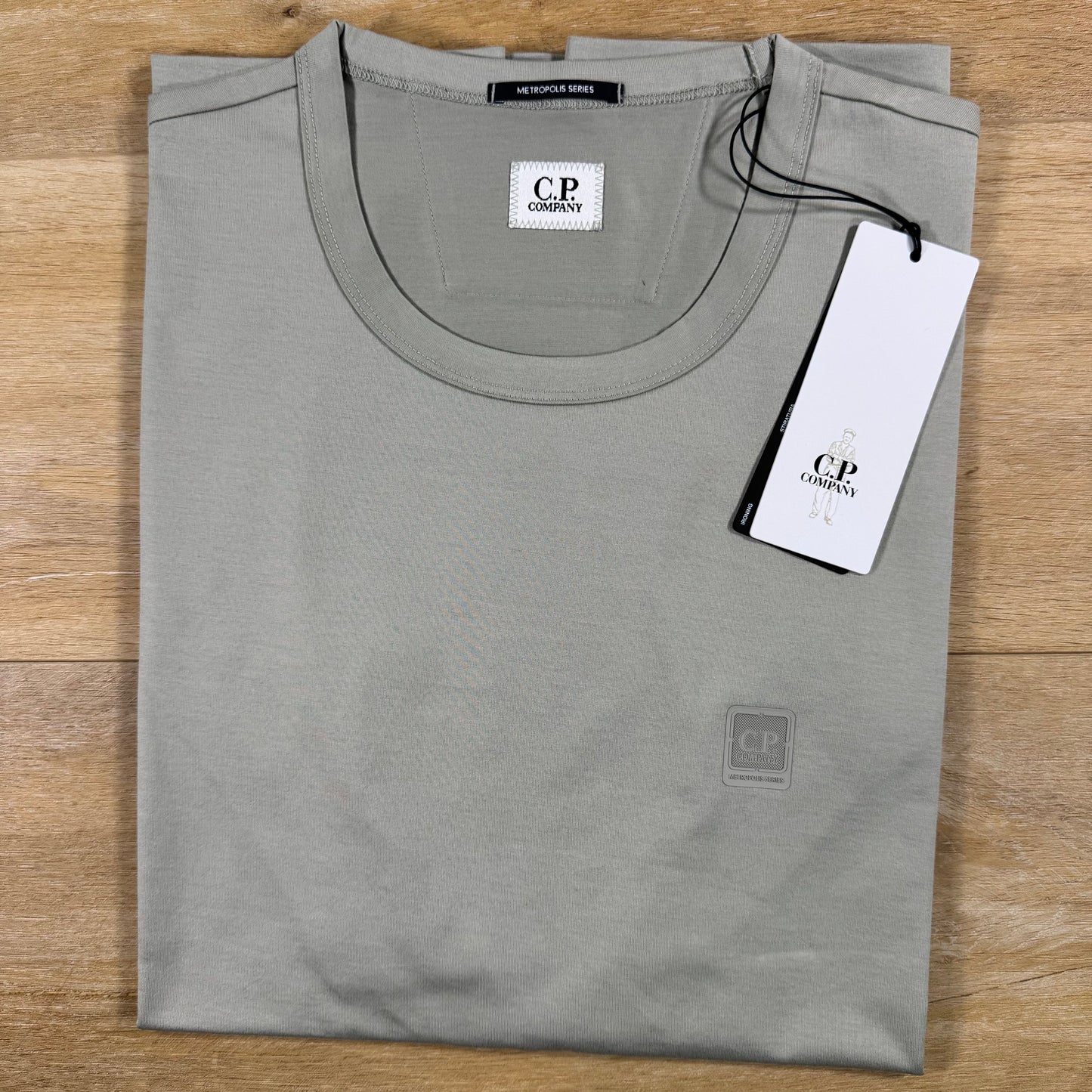 C.P. Company Metropolis Series T-Shirt in Flint Grey