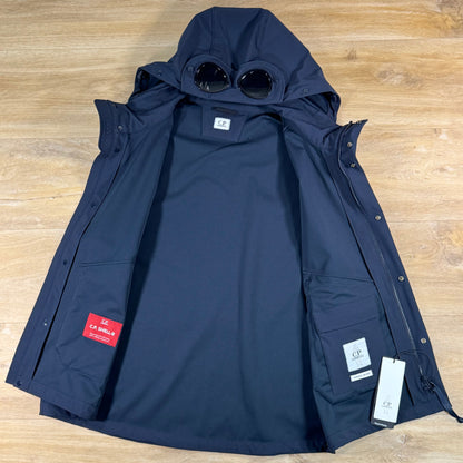 C.P. Company Shell-R Goggle Gilet in Navy