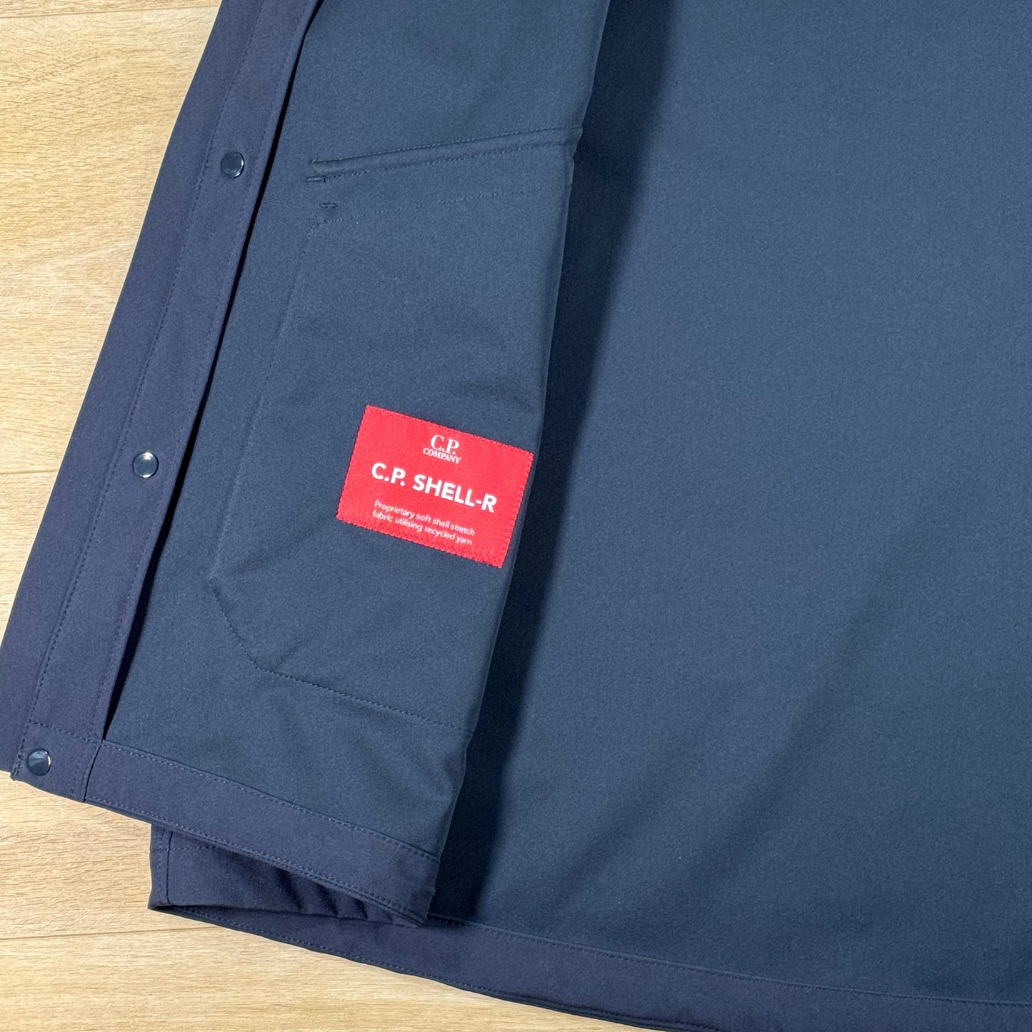 C.P. Company Shell-R Goggle Gilet in Navy