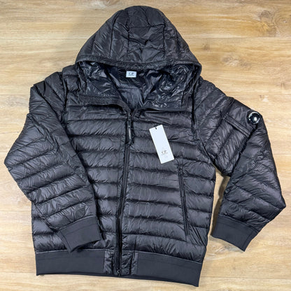 C.P. Company D.D. Shell Lens Down Jacket in Black