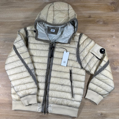 C.P. Company D.D. Shell Lens Down Jacket in Frozen Dew